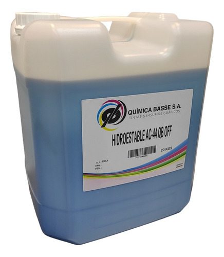 Agua De Fuente Y Estabilizador De Ph Para Offset (x 20 Kgs)