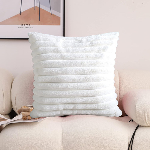 Funda De Almohada Súper Suave De 18 X 18 Pulgadas, Dob...