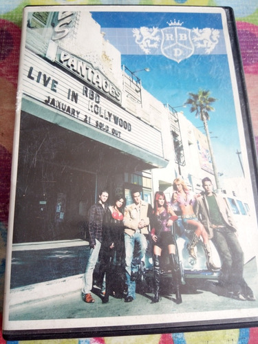 Dvd Rbd Live In Hollywood