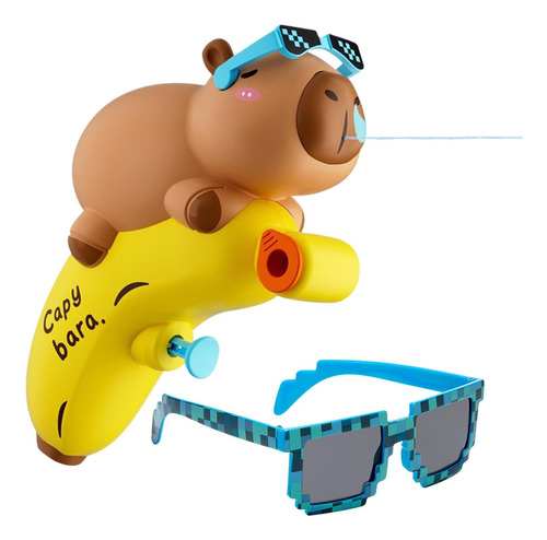 Niños Pistolas De Agua De Forma Capybara Con Gafas De Sol