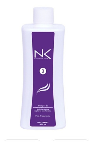 Nk Shampoo Pos Tratamiento 450ml Paso 3