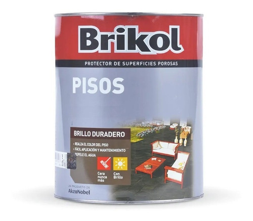 Brikol Pisos Traslucido 4 Litro