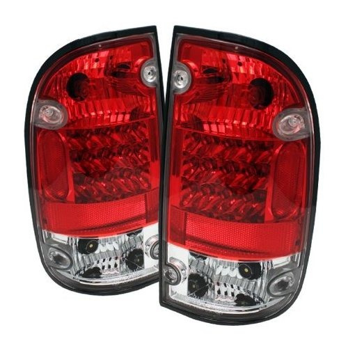 Faro Trasero Led Rojo Claro Para Toyota Tacoma.