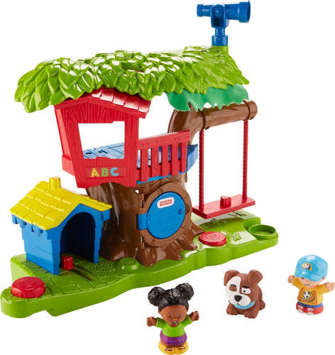 Conjunto De Casita Del Árbol De Fisher-price Little People.