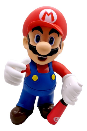 Super Mario Gigante Figura Muñeco 33cm Juguete Coleccionable