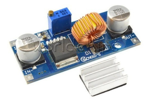 Convertidor Dc-dc Buck Ajustable Con Xl4015 De 5a 4-38v