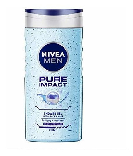 Gel Para Baño Y Ducha - Gel De Ducha Nivea For Men Pure Impa