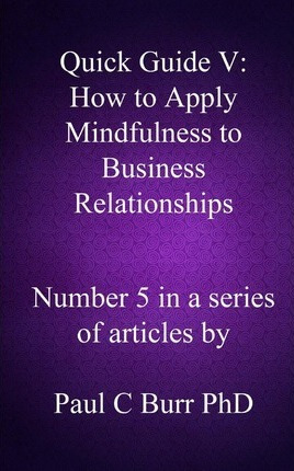 Libro Quick Guide V - How To Apply Mindfulness To Busines...