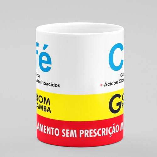 Imagem 3 de 4 de Caneca Mágica Engraçada Café Remédio Paródia