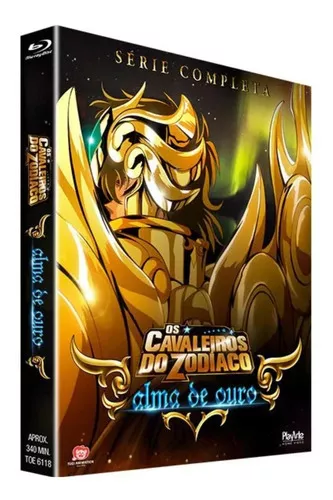 Os Cavaleiros Do Zodíaco Em Blu-ray Box - Caixa Completa