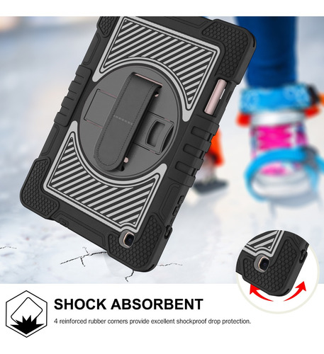 Imagen 4 de 9 de Funda Para Tablet Samsung Tab S6 Lite Sm-p613/p619 10.4 2022