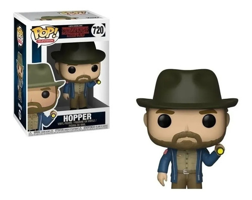 Funko Pop Television - 720 Stranger Things Hopper * *