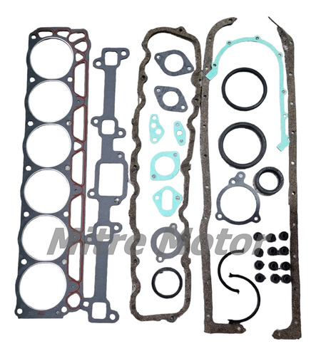 Juego De Juntas Ford Falcon 188-221 7b Completo Con Retenes