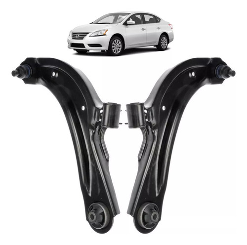 Par Bandeja Nissan Sentra 2014 A 2018 Completa Com Pivô