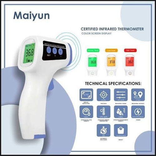 Termometro Infrarrojo Digital Mide Temperatura Sin Contacto