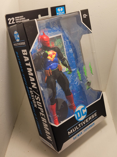 Batman/superman- Fusion-(world's Finest) 7 - Mcfarlane Toys (Usado)