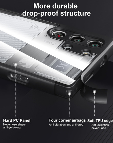 Funda Para Zte Nubia Red Magic 10 Pro/red Magic 10 Pro+