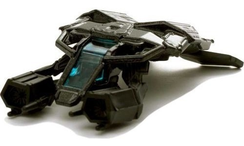 Hot Wheels retro de Batman The Bat Dark Knight Rises, 1/64