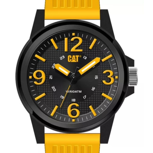 Reloj pulsera CAT LF.111.27.137, para hombre, con correa de silicona color