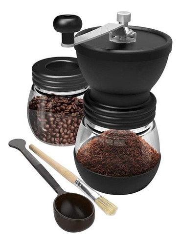 Molinillo De Café Manual Portátil De Cerámica Ajustable