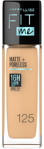 Base Fitme Matte+poreless Maybelline N - mL a $1360