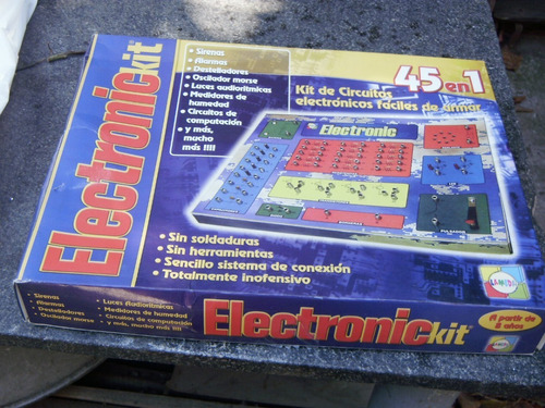 Kit Electronica 45 En 1 Juego De Mesa Electronickit Avanzado