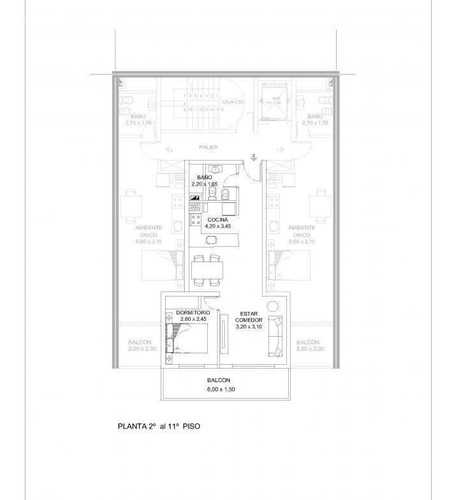 Imagen 2 de 4 de Av. Francia 800 - 1 Dormitorio En Venta En Rosario