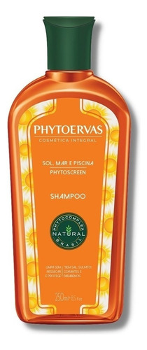 Shampoo Sol Mar Piscina Hidratação Protege Phytoervas 250ml