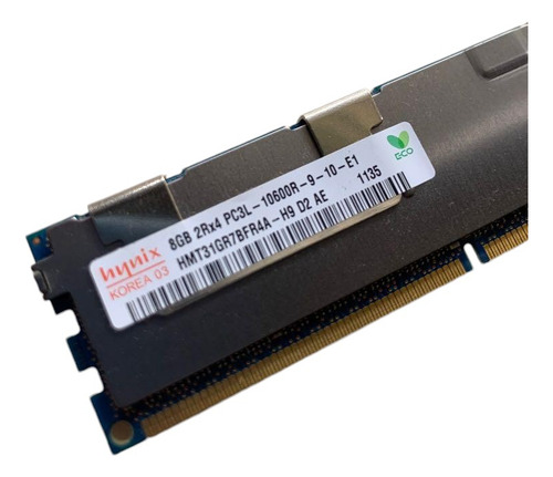 Memoria 8gb Ecc Reg 10600r Ddr3 1333mhz Kinkston Servidores