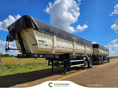 Rodocaçamba Randon 25m 9 Eixos S/pneus 23/24 Dolly Rebaixado