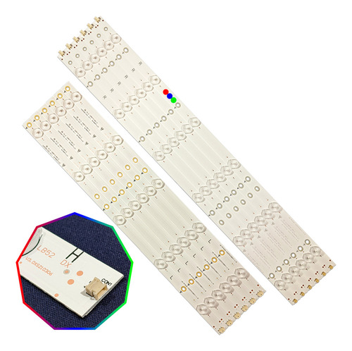 // 1 Kit Leds Sharp Lc-50lb370u - Aluminio, Nuevo