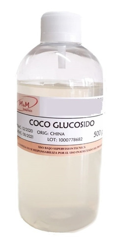 Tensioactico Coco Glucosido X 500 G