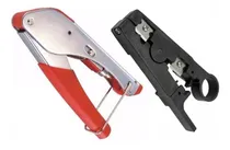 Comprar Pinza + Pela Cable P\u002F Todo Tipo D Cables Utp Coaxil Rg6 Rg59