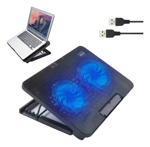 Base Ventilador Notebook Base Cooler Notebook Mesa Enfriador