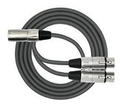 Kirlin Cable Y-301-01 - 1 Foot - Xlr Macho A Xlr Hembra Dual