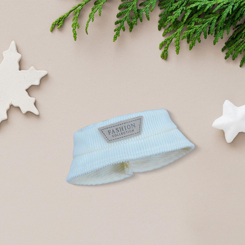 Sombrero De Muñeca De 15 Cm, Elegante Estilo A Blanco