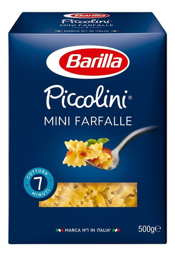 Macarrão Italiano Mini Farfalle Barilla 500g