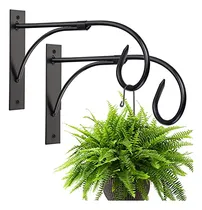 Comprar Soportes Para Colgar Plantas, 2 Cestas Colgantes De Hierro D