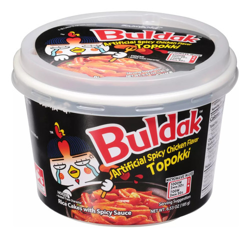 Samyang Buldak Original Spicy Tteokbokki 4 Pz