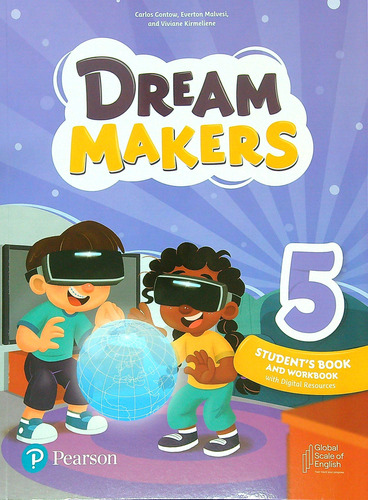 Dream Makers 5 - Student's Book + Workbook, de Gontow, Carlos. Editorial Pearson, tapa blanda en inglés americano, 2022