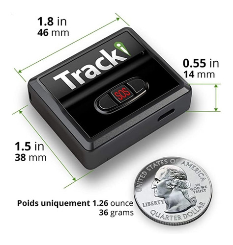 Imagen 6 de 6 de Mini Gps Tracker Vehículos, Portátil, Posicion Satelital 4g