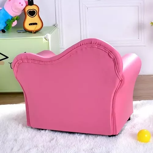 howa ® Sillón infantil rosa 