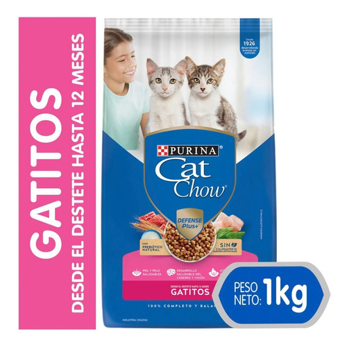 Cat Chow Gatitos De 1 Kilo