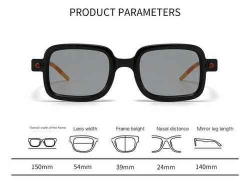 Gafas De Sol Cuadradas De Verano Para Mujer