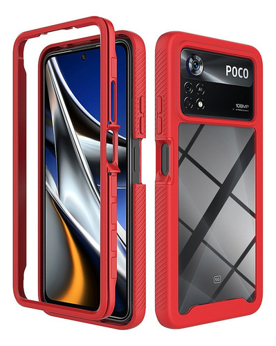 Funda De Teléfono 2 En 1 De Color Sólido For Note 10