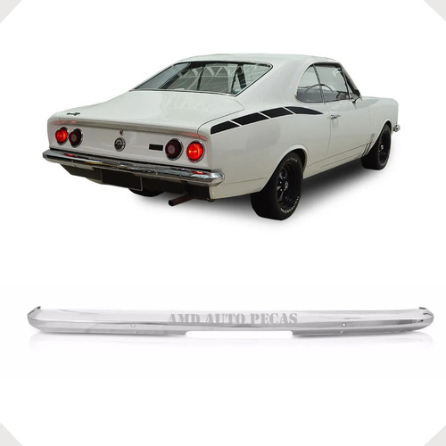 Par Parachoque Dianteiro + Traseiro Opala Caravan 75 79 Chapa 1,5# Wolf