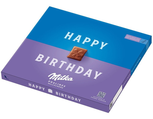 Chocolate Milka Happy Birthday Chocolate Con Relleno 110 Gr
