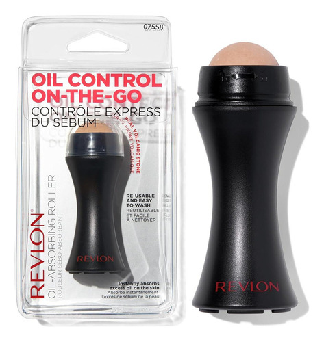 Rodillo Facial Revlon Volcánico, Absorbe Aceite