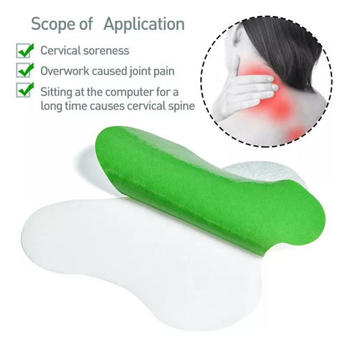 Parche Calmante Para Aliviar El Dolor De La Columna Cervical
