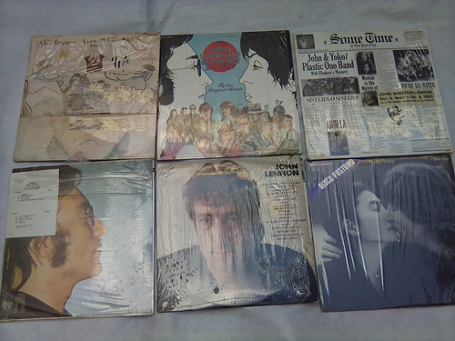 Discos Lp Vinilo Jonh Lenon  Beatles Varios A Tratar